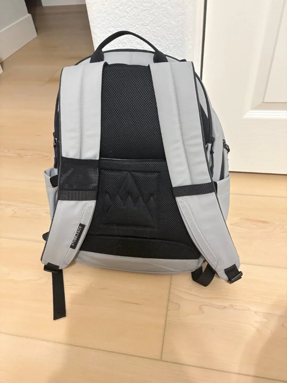Stubble & Co Everyday Backpack 20L - Grey / Orange Accents - Excellent Condition